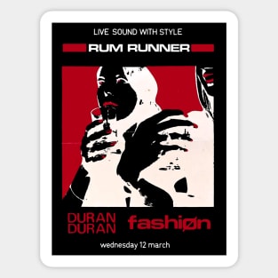 Rum Runner Poster Sticker